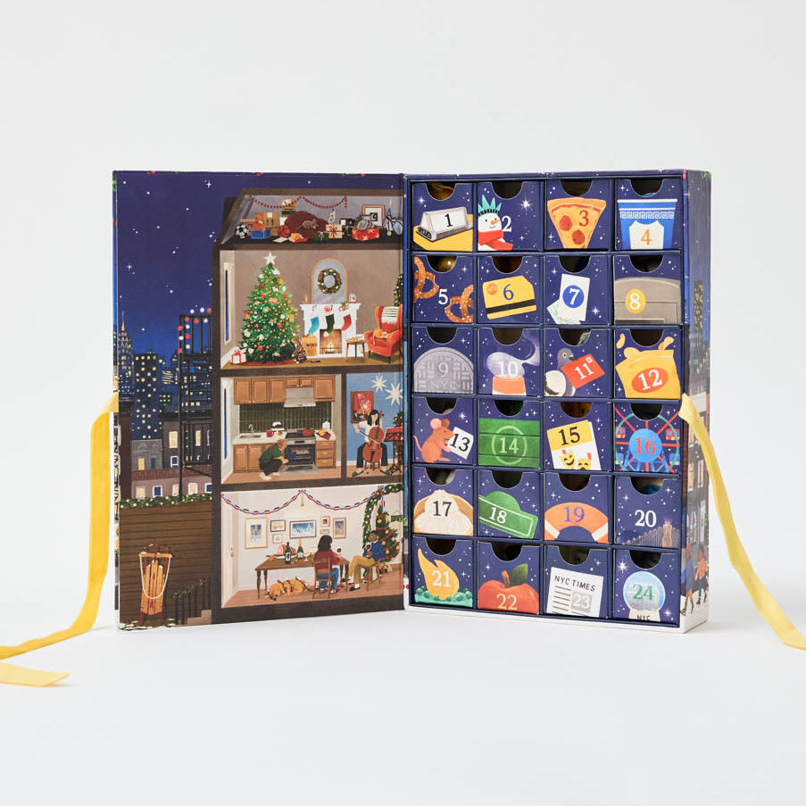 Christmas in New York, one tiny surprise at a time! Our NYC Advent Calendar turns the countdown to Christmas into a love letter to the city that never sleeps. Open a little numbered drawer each day to discover one of 24 handmade mini ornaments, each celebrating a piece of New York life.