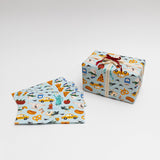 NYC Pigeons Wrapping Paper Sheets Set of 4