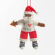 NYC Santa Ornament - Deep Brown