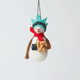 New York City Snowman Ornament