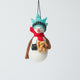 New York City Snowman Ornament