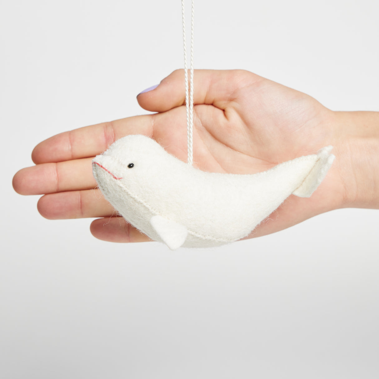 North Pole Beluga Ornament