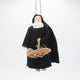 Nun with Lavender Ornament