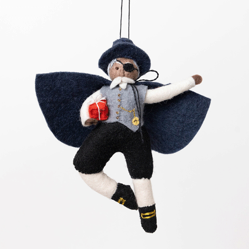 Nutcracker Drosselmeyer Ornament - Light - Thumbnail 5