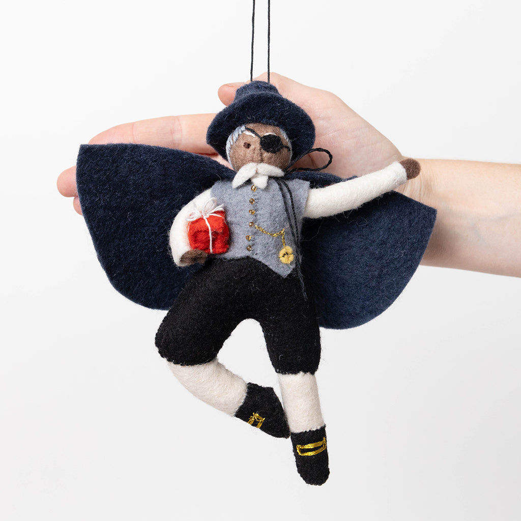 Nutcracker Drosselmeyer Ornament - Light
