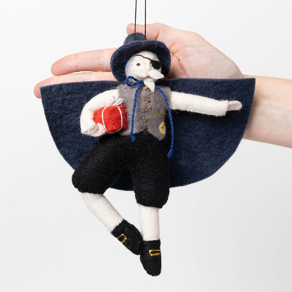Nutcracker Drosselmeyer Ornament - Light - Thumbnail 4