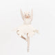 Nutcracker Snowflake Ballerina Ornament - Light