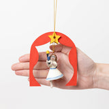 Nutcracker Clara Ballerina Wood Ornament