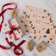 Nutcracker Ballet Wrapping Paper Sheets - Set of 4