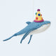 Party Splash Humpback Whale Ornament