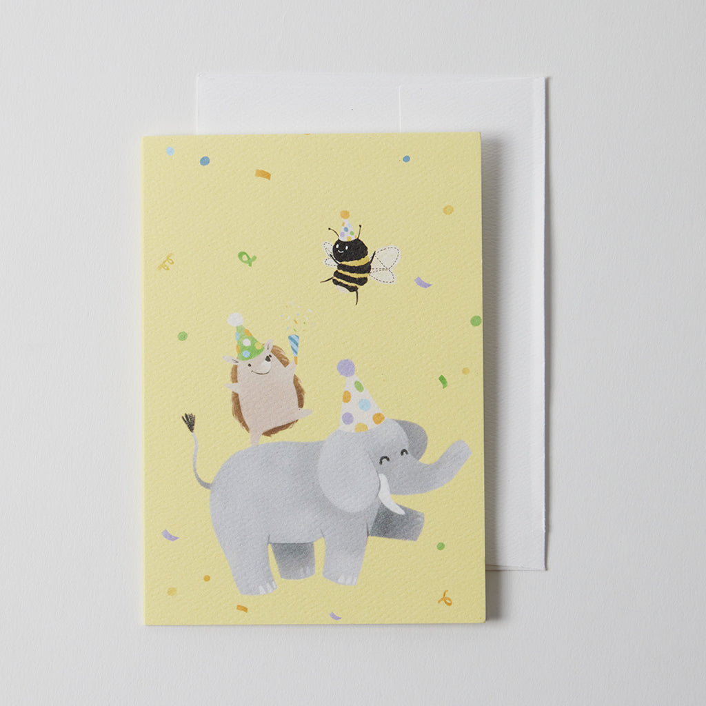 Party Time Birthday Greeting Card
