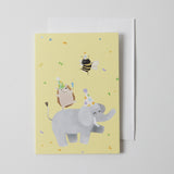 Party Time Birthday Greeting Card