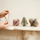 Pastel Honeycomb Paper Ornaments - Set of 4
