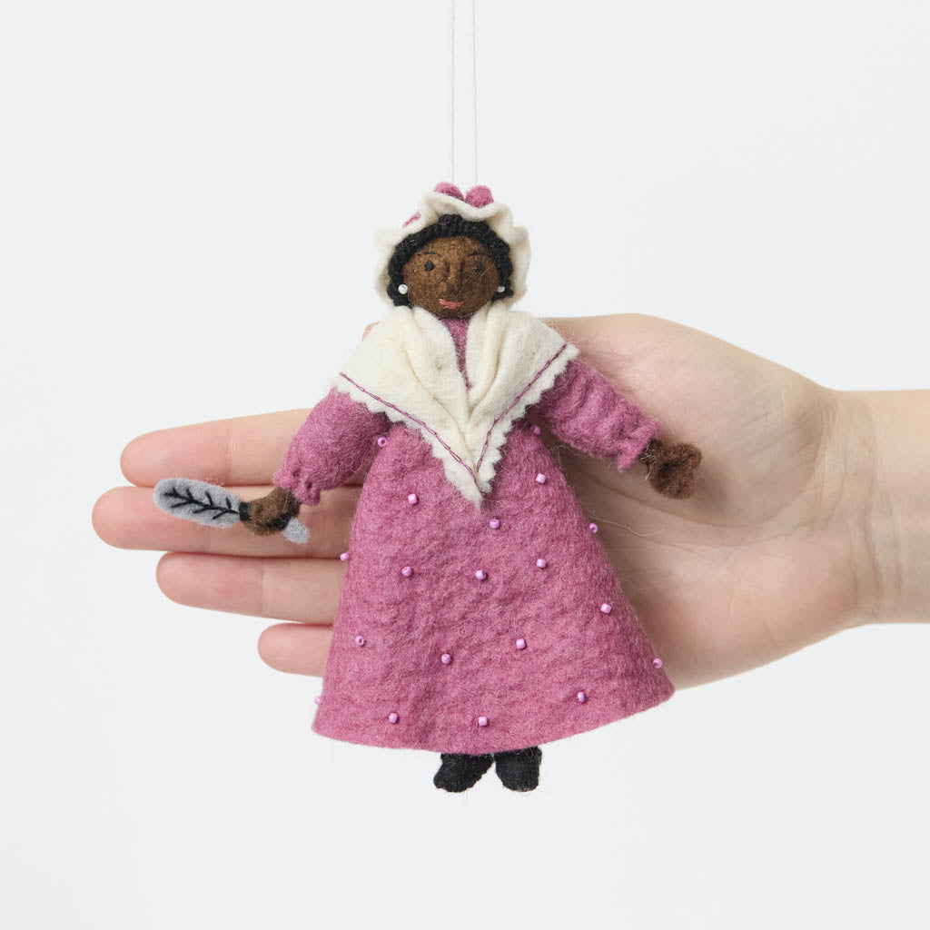Celebrate the life and literary legacy of an extraordinary American voice with our handcrafted Phillis Wheatley Ornament from the Craftspring Semiquincentennial Collection.