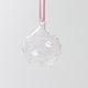 Pink Waves Glass Bauble Ornament