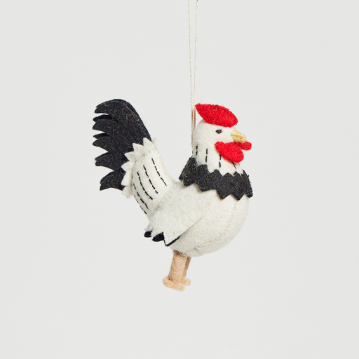 Plucky The Rooster Ornament