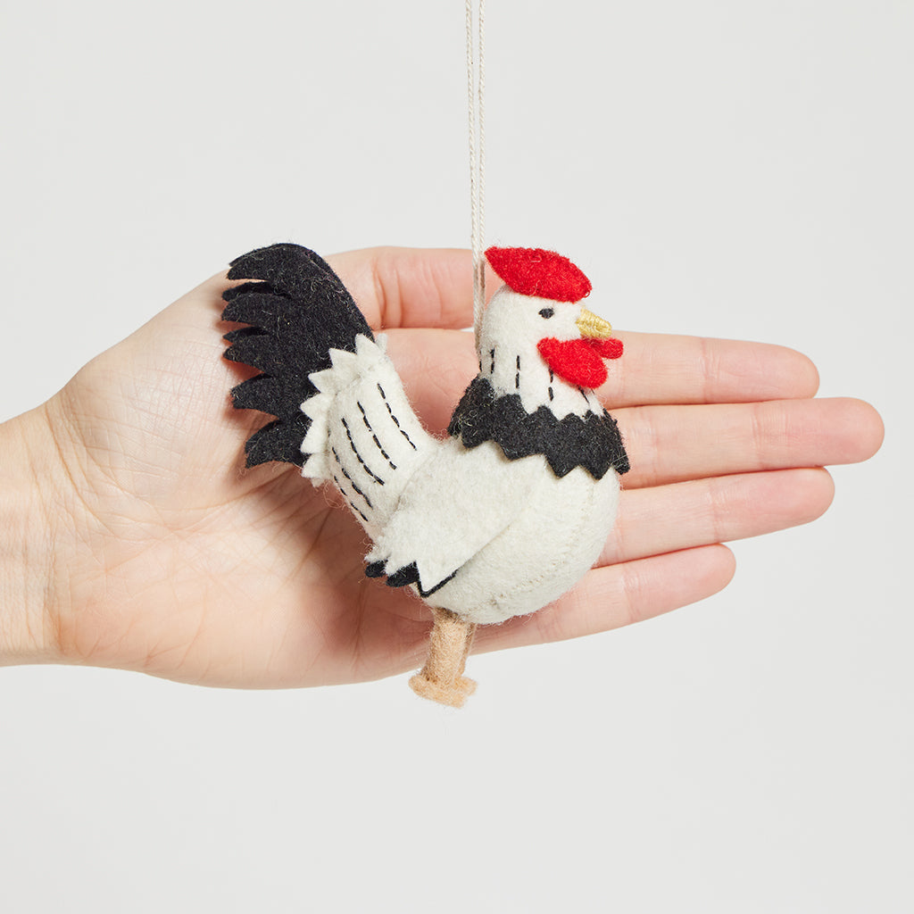 Plucky The Rooster Ornament