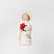 Poinsettia Christmas Angel