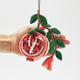 Pomegranate Beaded Ornament