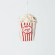 Movie Night Popcorn Ornament