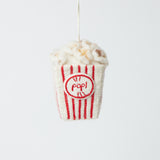 Movie Night Popcorn Ornament