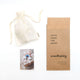 Beautifully packaged Craftspring ornament in a reusable gift pouch—sustainable, elegant, and ready for holiday giving