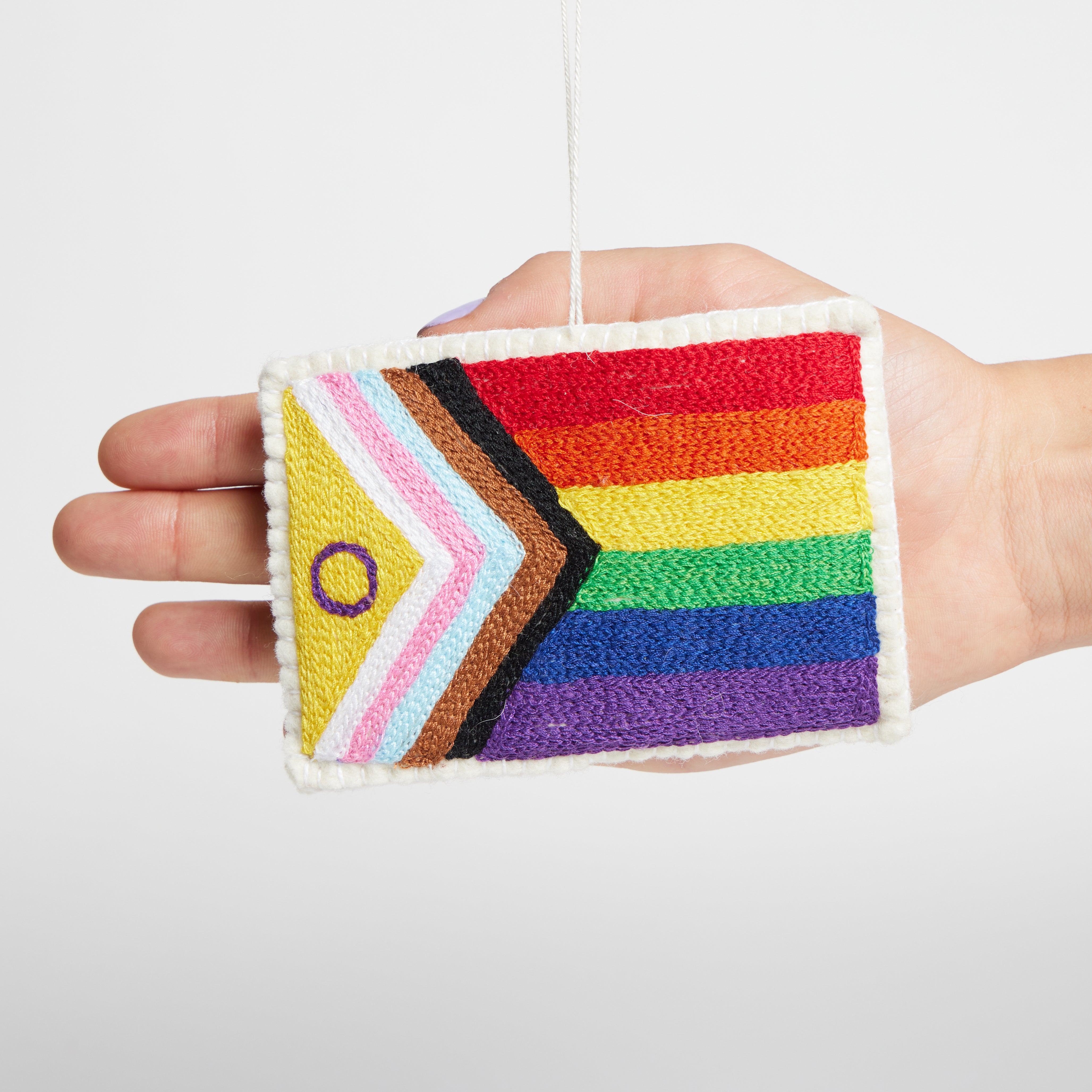 Craftspring Progress Pride Flag Ornament