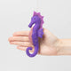Purple Seahorse Ornament