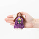 Purple Flower Bouquet Fairy Ornament