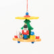 Pyramid Nutcracker German Wooden Ornament