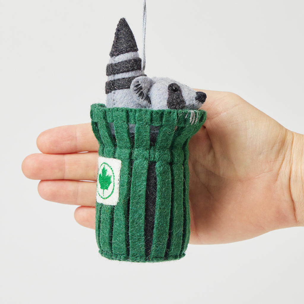 Trash Raccoon Ornament