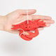 Red Crab with Prawn Ornament