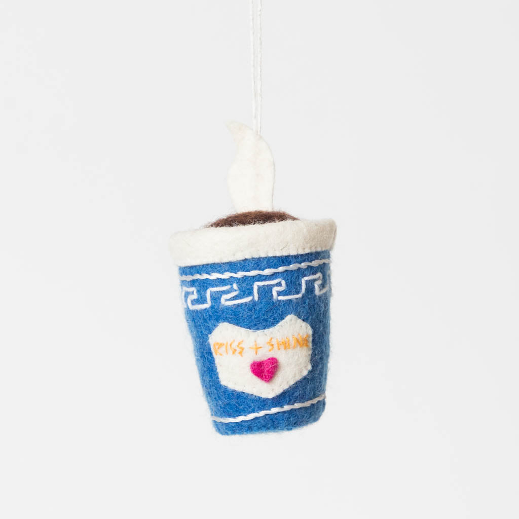 Rise & Shine Coffee Ornament