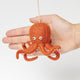 Rust Octopus Ornament
