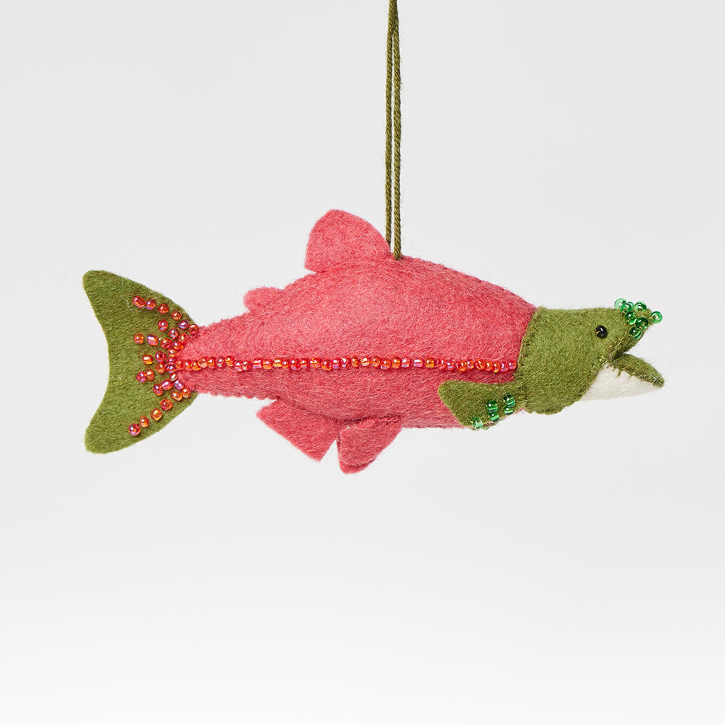 Salmon Ornament