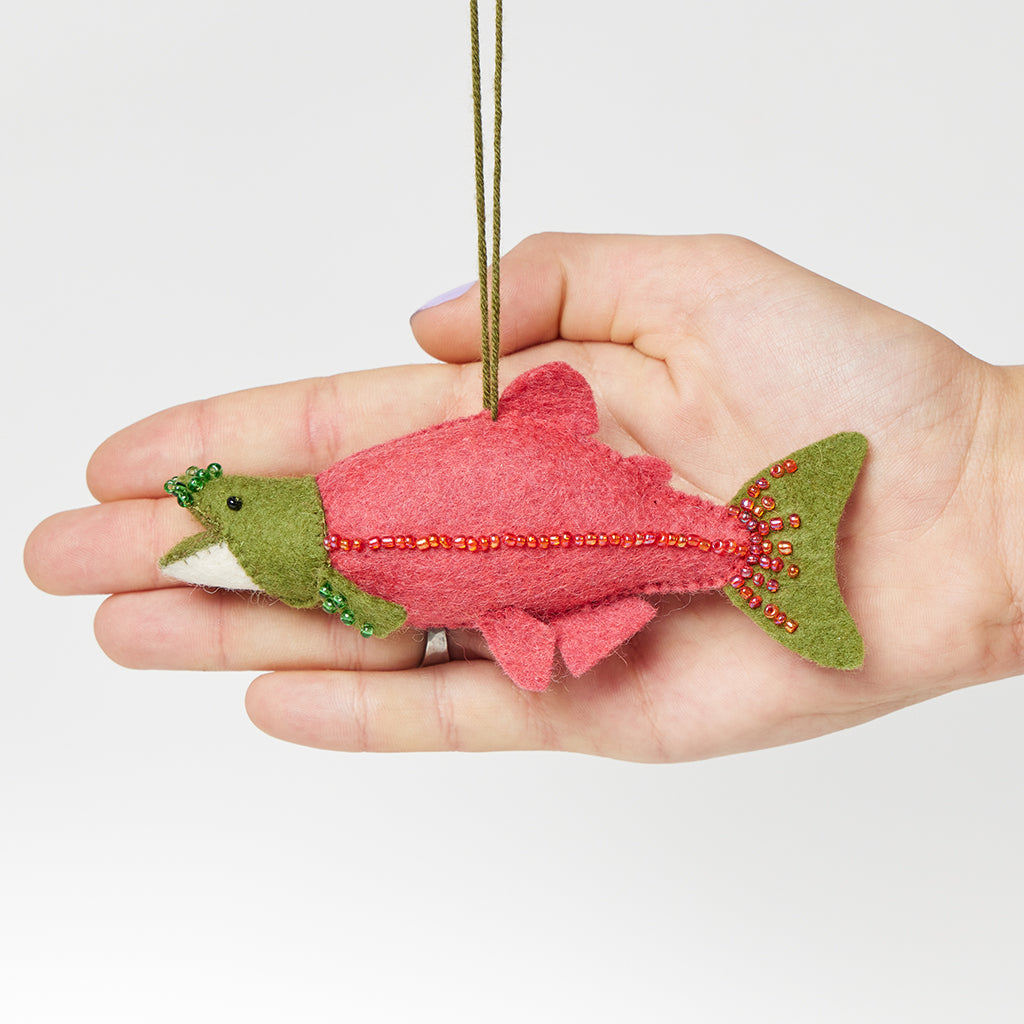 Salmon Ornament
