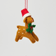 Santa Fawn Ornament