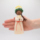 Santa Lucia Ornament - Deep Brown