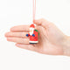 Santa German Wooden Ornament