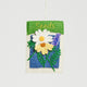 Handcrafted felt ‘Seeds of Love’ ornament with bells and stitched detail for plant lovers and gifters