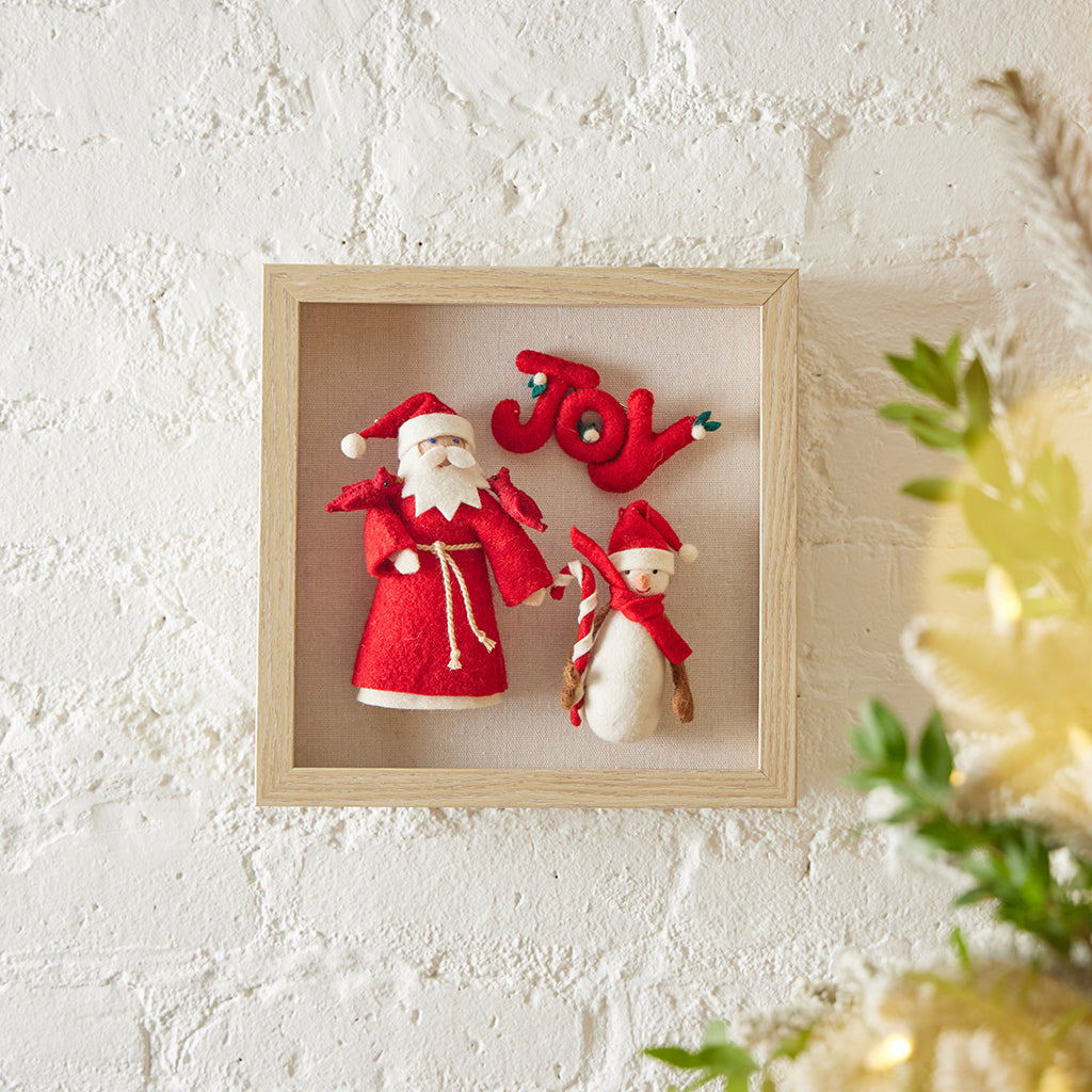 Snowy Joy Shadow Box