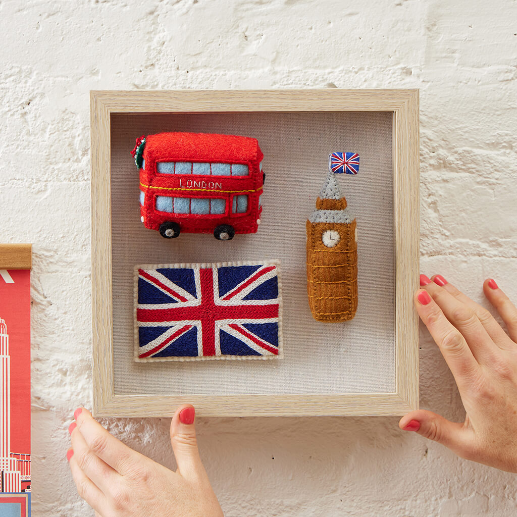 London Trip Shadow Box