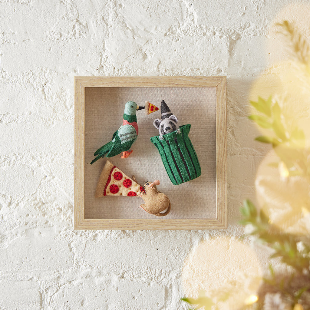 NYC Wildlife Shadow Box