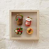 Strawberry Picking Shadow Box