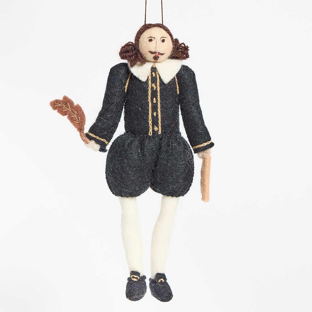 Shakespeare The Bard Ornament