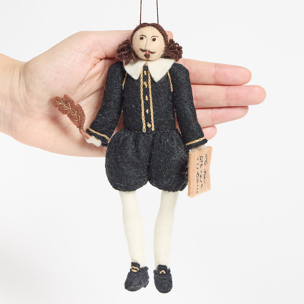 Shakespeare The Bard Ornament