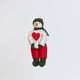 Snowball Snowman Ornament