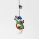 Snowman with Pigeons Ornament