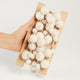 Snowy White Holiday Ball Garland