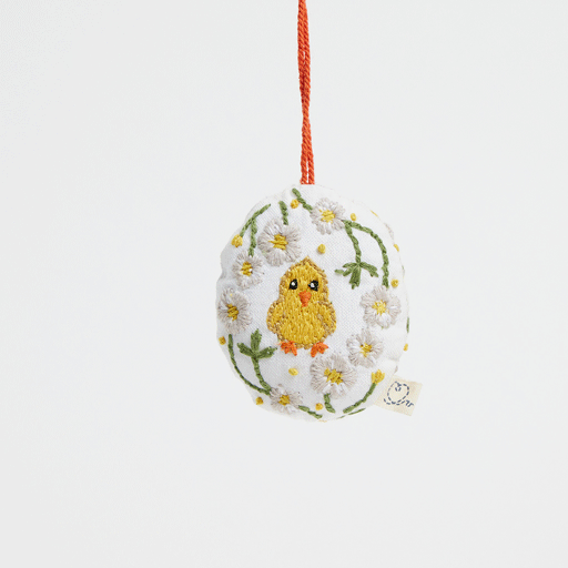 Spring Chick Easter Egg Ornament